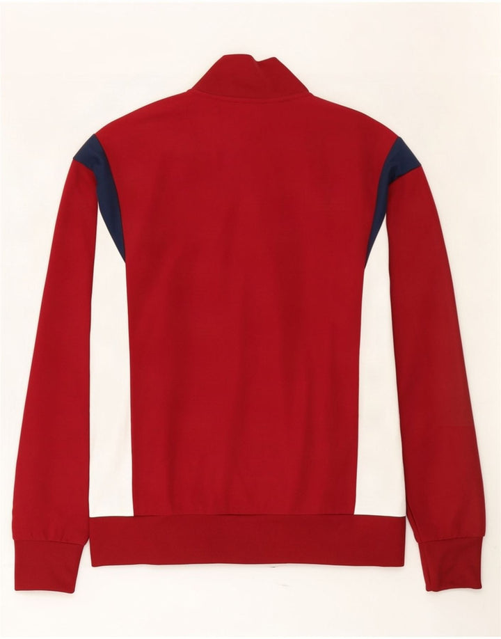 Adidas Veste de survêtement pour homme Bordeaux moyen Colourblock