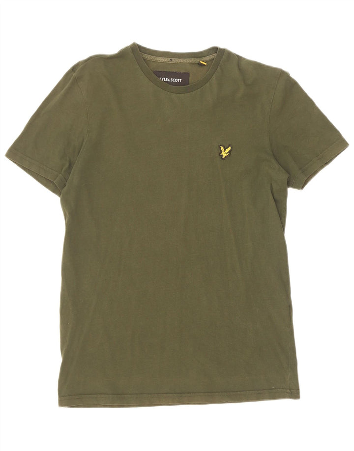 Lyle & Scott T-Shirt Homme Petit Kaki Coton