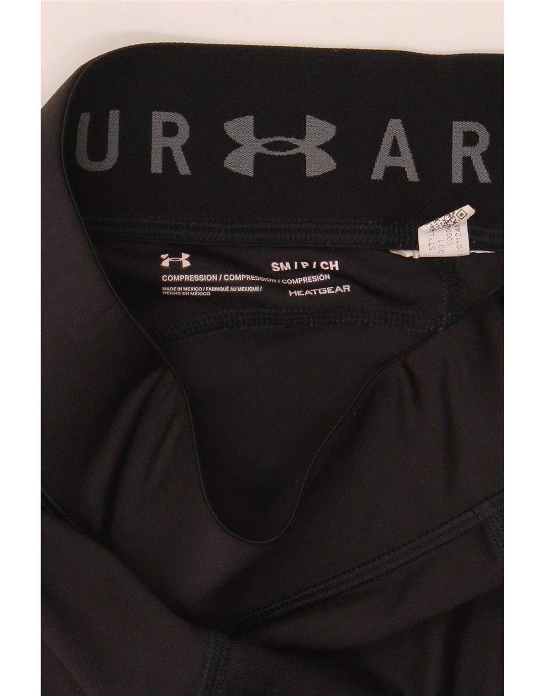 Under Armour Legging Capri Femme UK 10 Petit Noir
