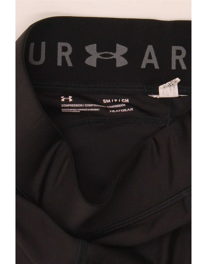 Under Armour Legging Capri Femme UK 10 Petit Noir