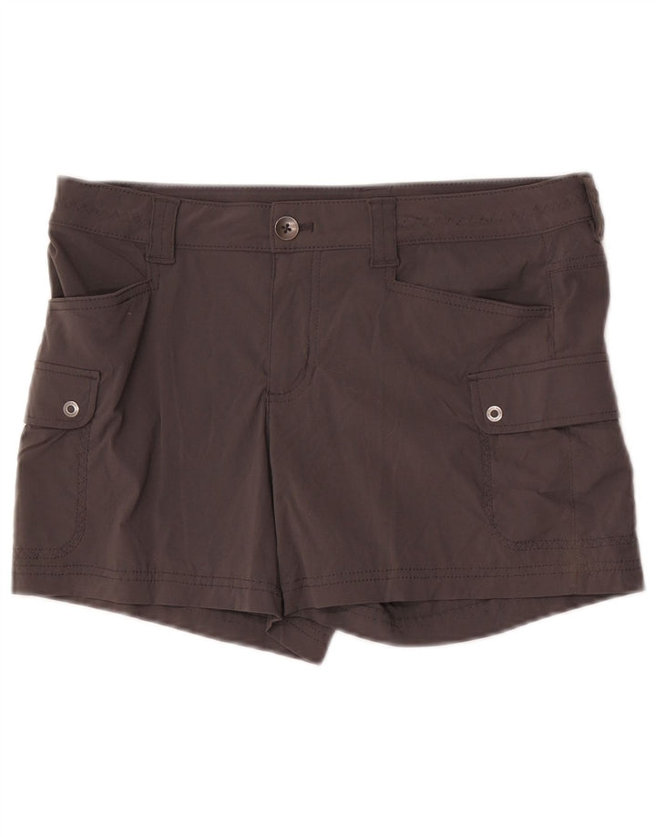 Eddie Bauer Short cargo pour femme US 8 Medium W32 Nylon gris