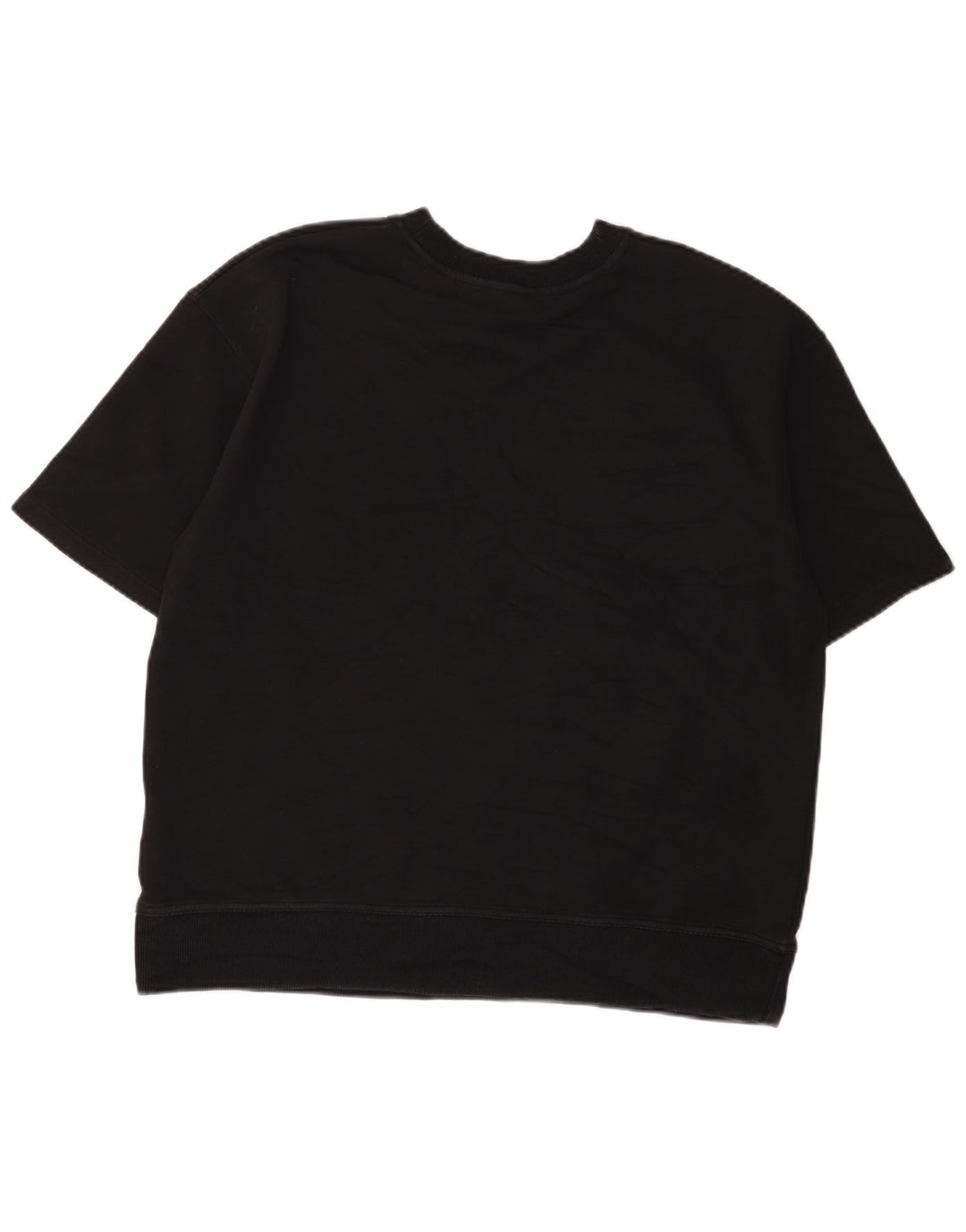 Zara T-Shirt Homme Haut Petit Coton Noir