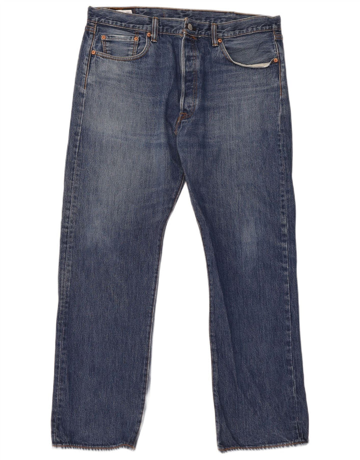 Levi's Jean Droit 501 Homme Bleu W38 L30 Coton