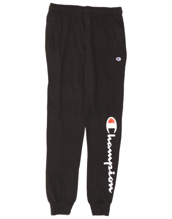 Champion Pantalon De Survêtement Graphique Joggers Homme Noir Moyen Coton
