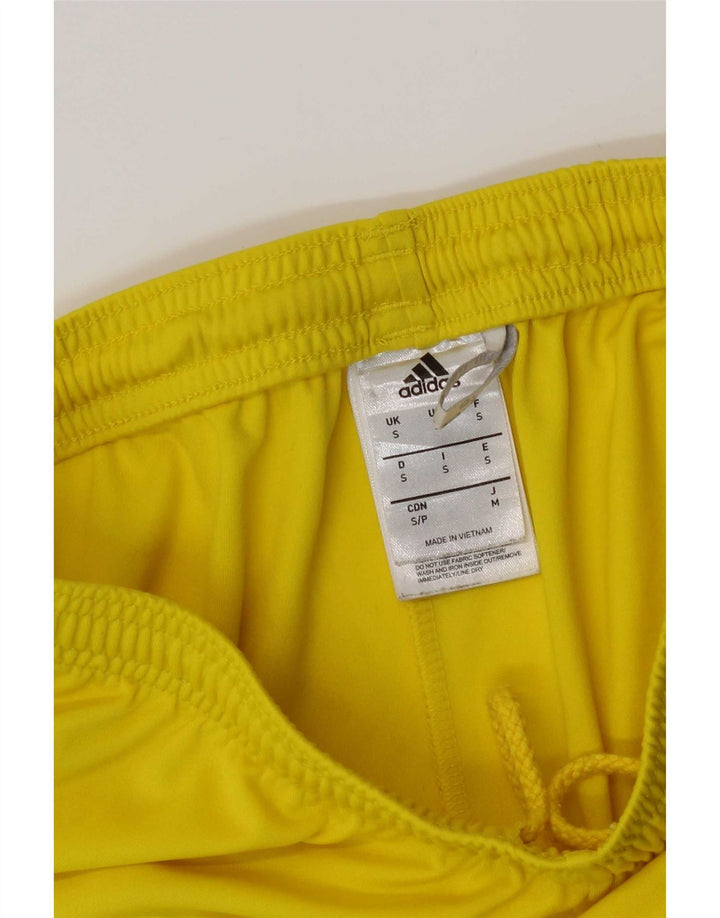 Adidas Short de sport Climalite pour homme Petit jaune Polyester