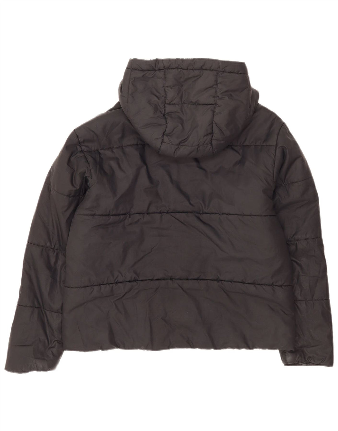 Nike Veste matelassée réversible à capuche pour femme UK 16 Large Noir Polyester