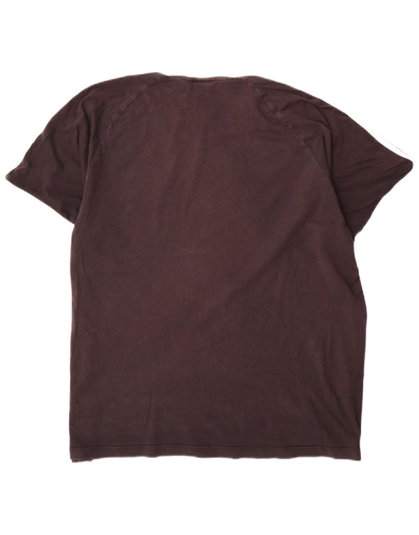 Adidas T-Shirt Homme Top 2XL Noir Colourblock Coton