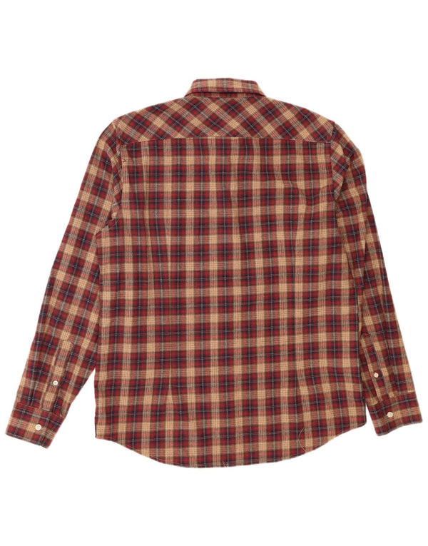 Chemise en flanelle pour hommes Rifle XL à carreaux rouges en polyester