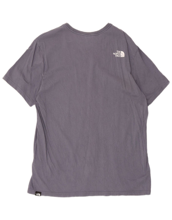 The North Face T-shirt graphique pour hommes, grand, gris, coton
