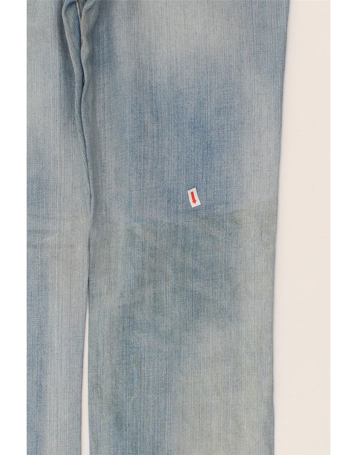 LEVI'S Womens Straight Jeans W28 L31  Blue Cotton Vintage Levi's and Second-Hand Levi's from Messina Hembry 
