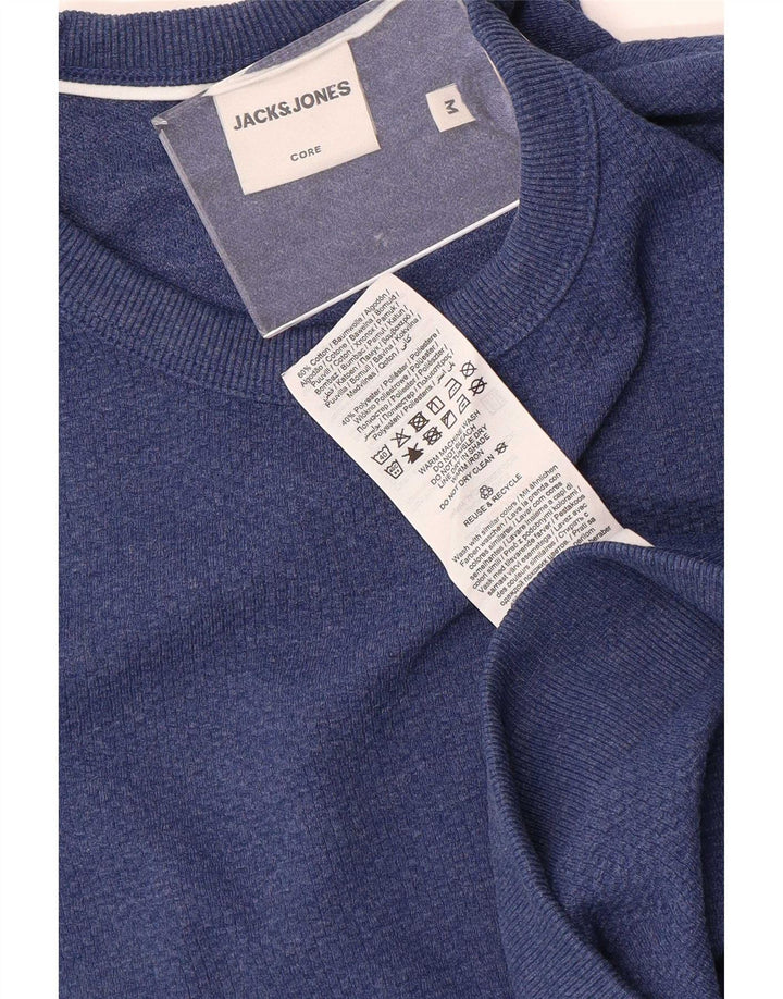 Jack & Jones Sweat-Shirt Homme Bleu Moyen Coton