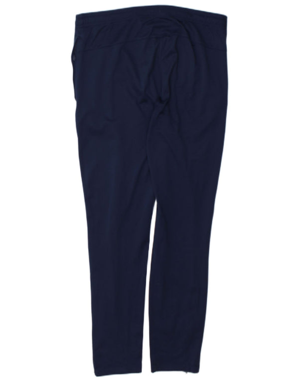 Nike Pantalon de survêtement Dri Fit pour homme Bleu marine moyen Polyester