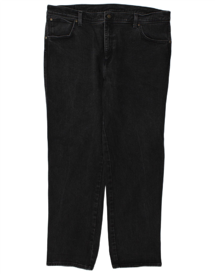 Wrangler Jean droit régulier pour homme W42 L32 gris coton