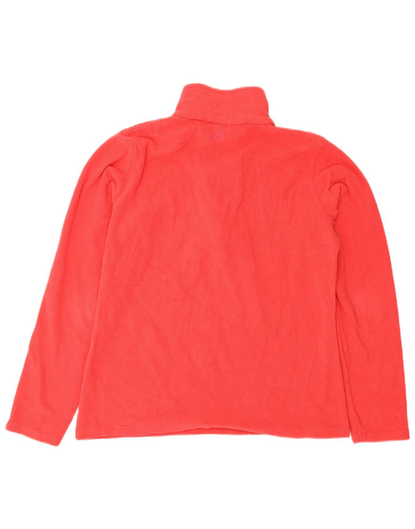 Mountain Warehouse Pull polaire à col zippé pour femme UK 14 Rouge moyen Polyester