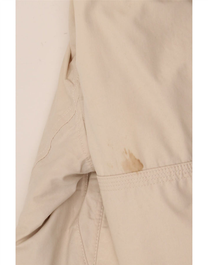 Timberland Veste bomber à capuche pour homme UK 38 Coton beige moyen