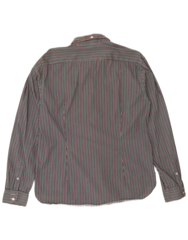 Ted Baker Chemise homme Taille 6 2XL Coton à fines rayures multicolore