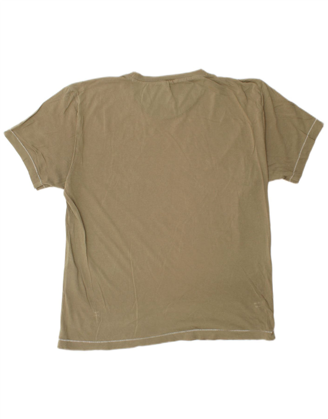 Champion T-Shirt Hawaii Graphic Homme Kaki Moyen Coton