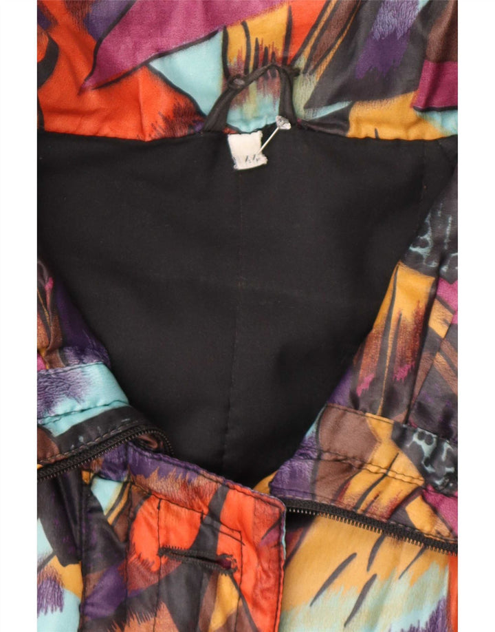 Veste coupe-vent vintage pour femme EU 44 XL Multicolore Géométrique