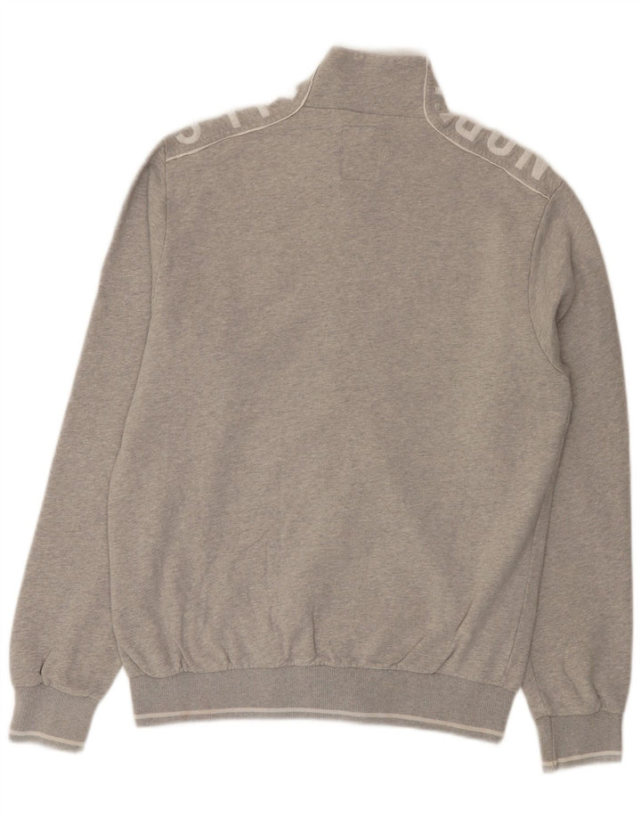 NORTH SAILS Veste de survêtement graphique pour homme en coton gris Taille L