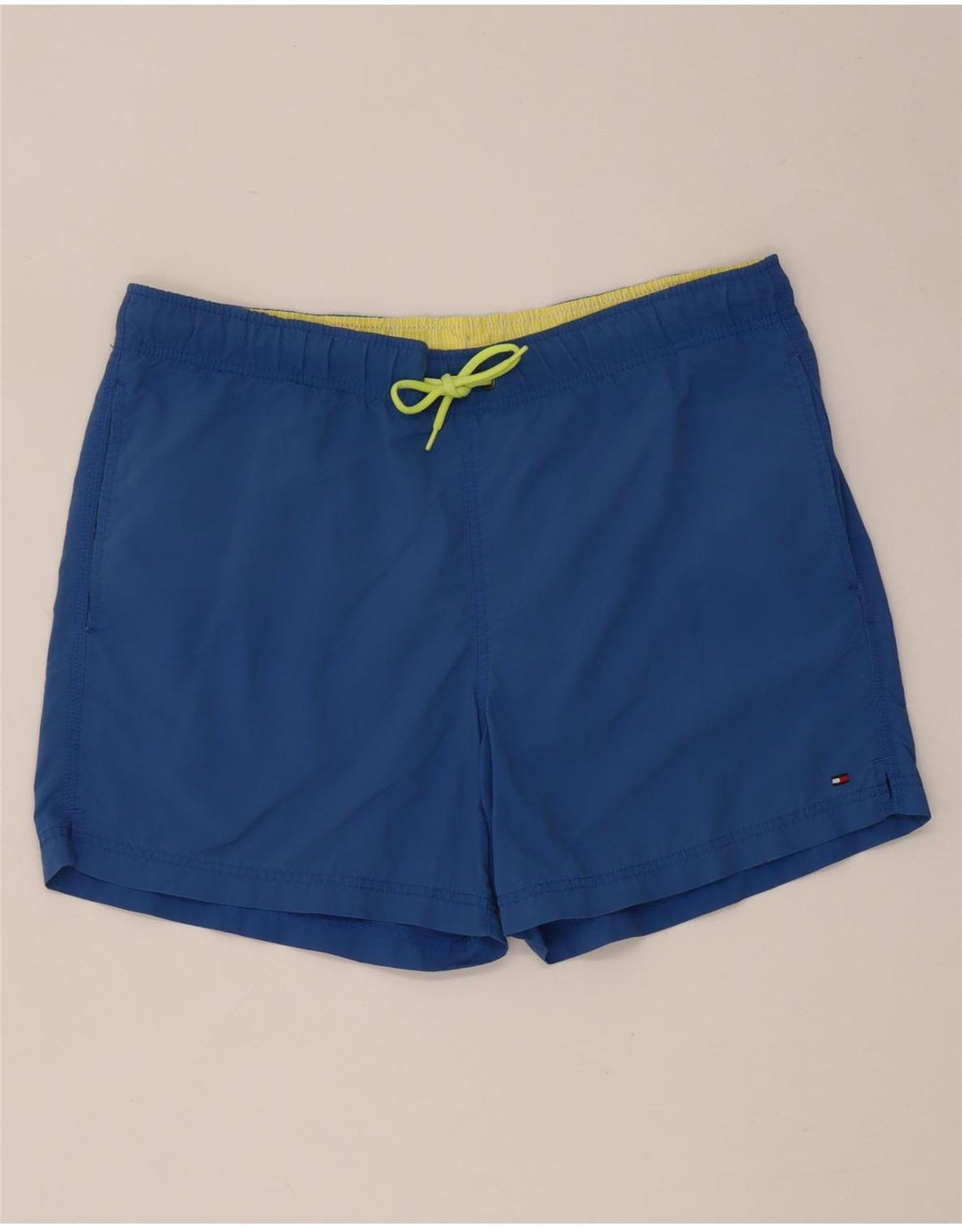 Tommy Hilfiger Short de Bain Homme Nylon Bleu Moyen