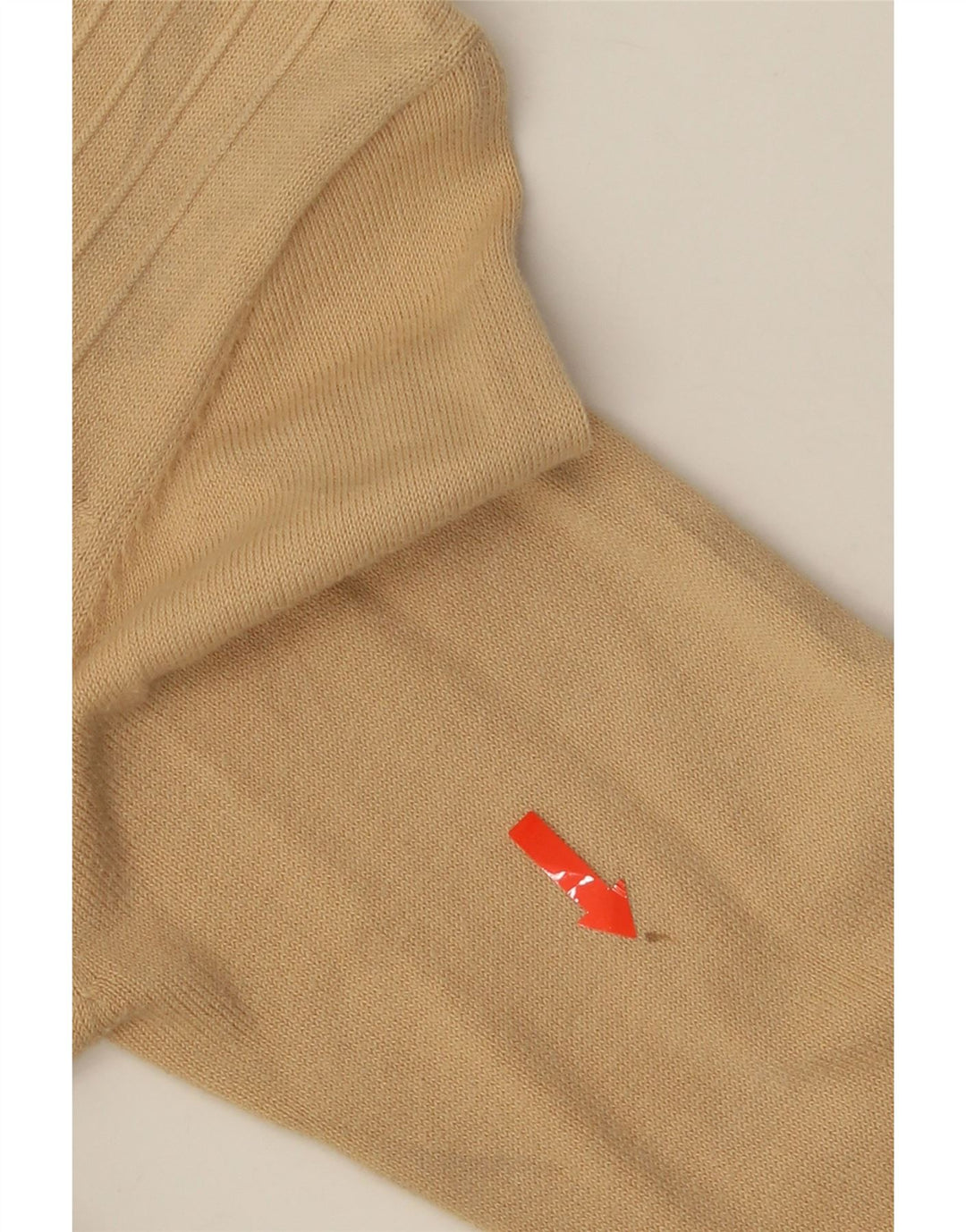 MARKS & SPENCER Pull cardigan court pour femme UK 12 Coton beige moyen