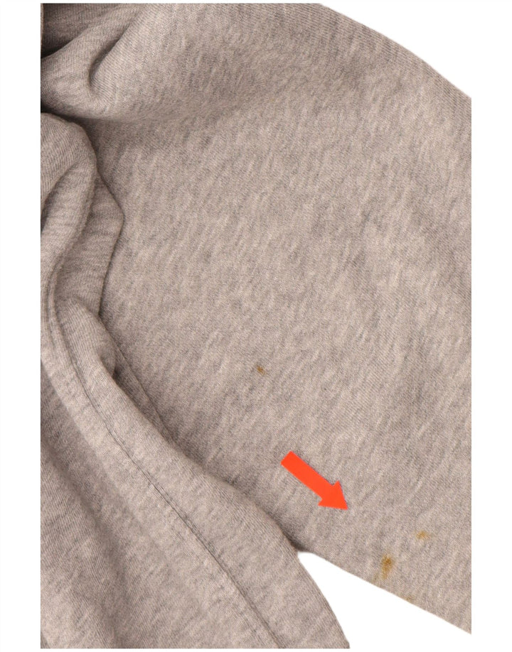 NIKE Sweat-Shirt Homme Gris Moyen Coton