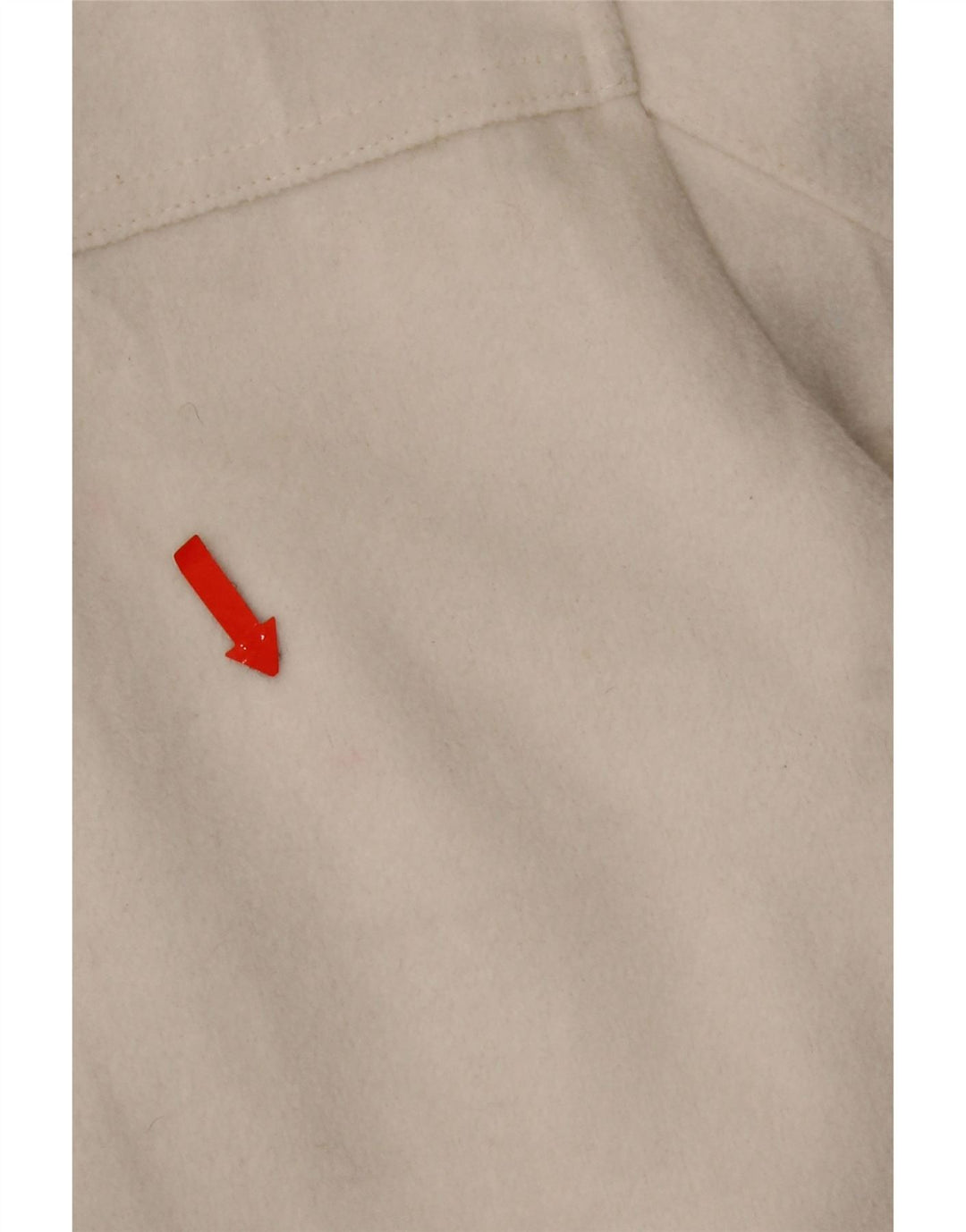 Zara Veste blazer courte à 4 boutons pour femme UK 10 Petit polyester blanc