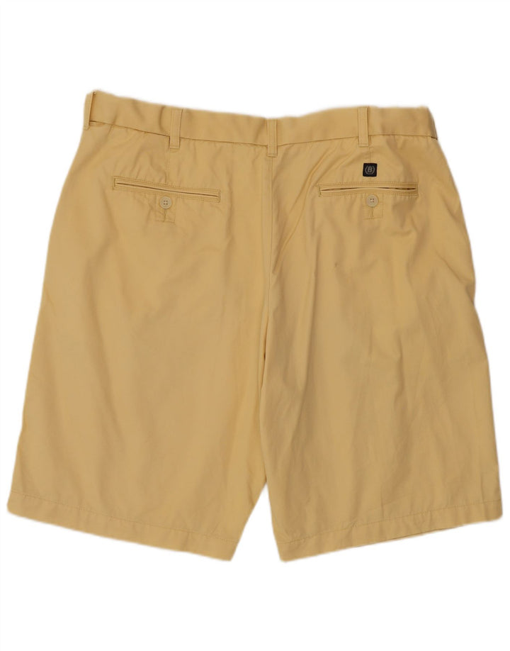 Marks & Spencer Short Chino Homme W36 Large Jaune Coton