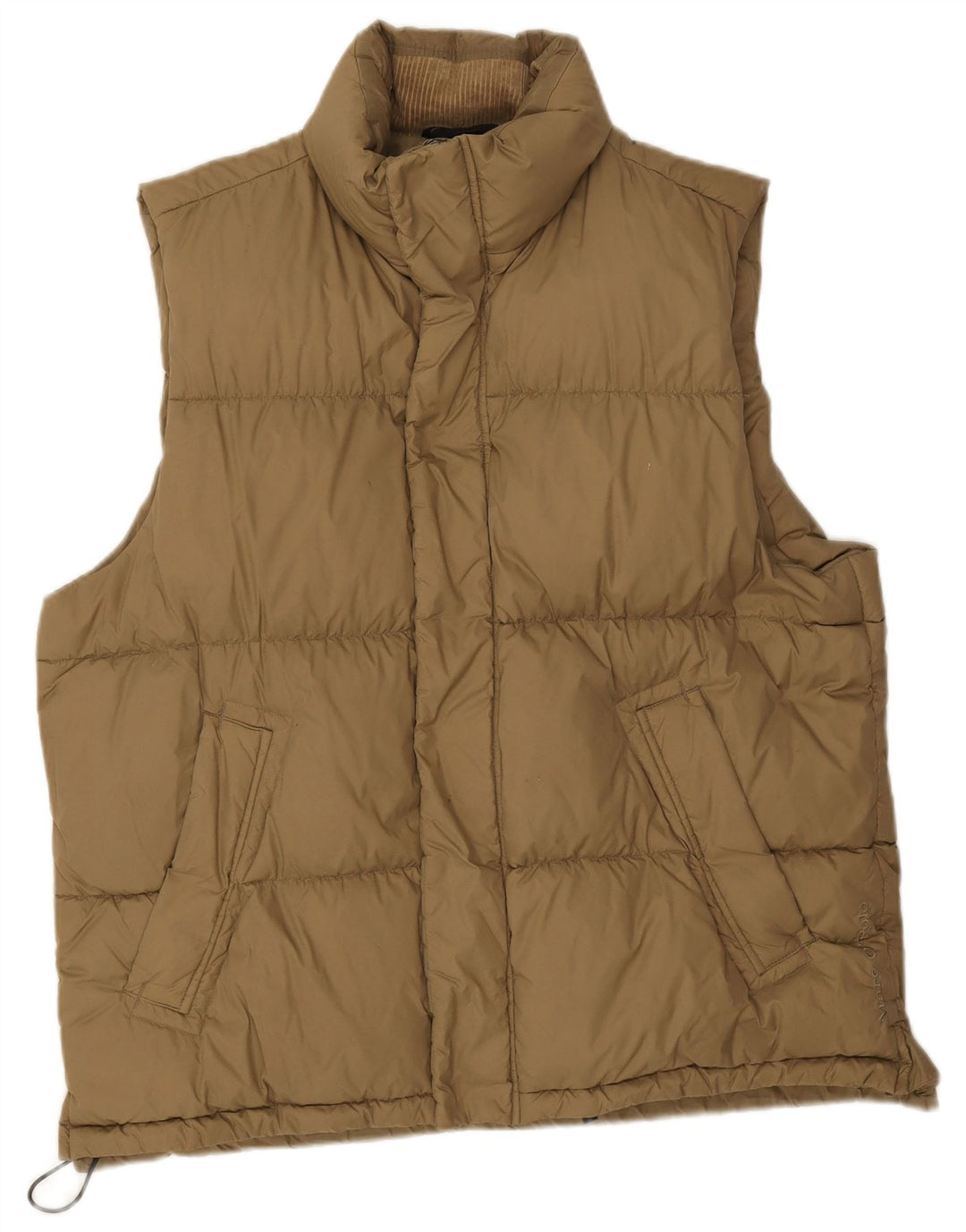 Marc O'Polo Gilet rembourré pour homme UK 40 Large Marron Polyamide