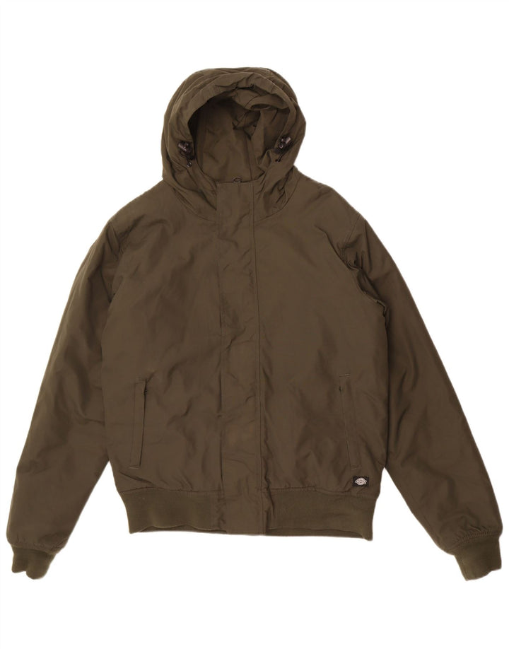 Dickies Bomber à capuche pour homme UK 36 Small Kaki Polyamide