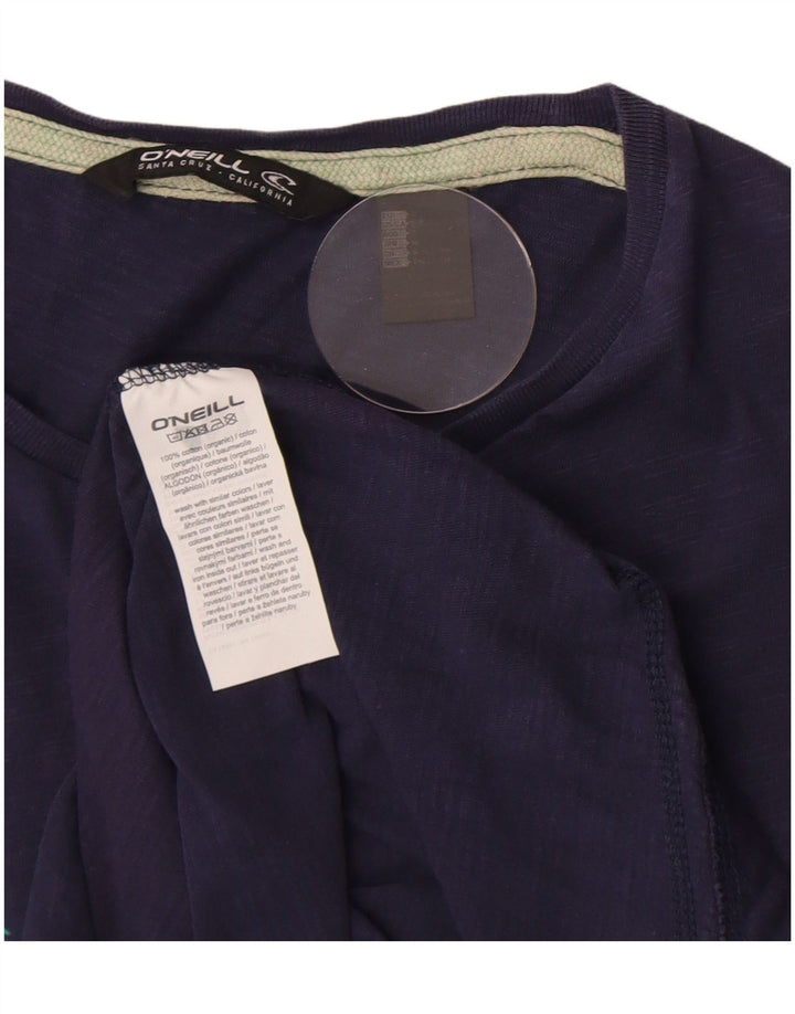 O'Neill Mens Graphic T-Shirt Top Small Bleu Marine Coton
