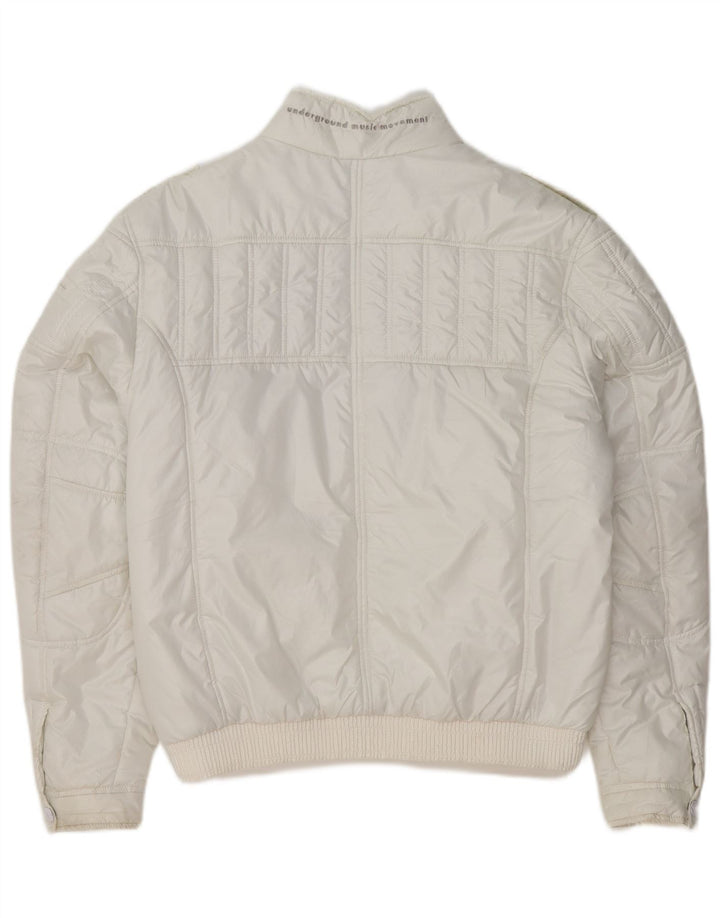 UMM Veste matelassée militaire pour homme UK 42 XL Blanc Polyester