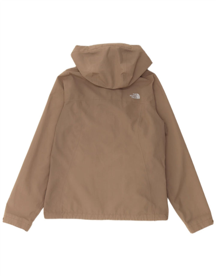 The North Face Veste de pluie à capuche Hyvent pour femme UK 14 Beige moyen