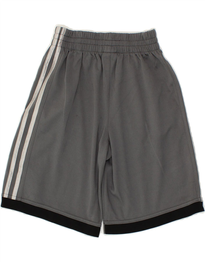 ADIDAS Boys Sport Shorts 10-11 Years Medium Grey Polyester Vintage Adidas and Second-Hand Adidas from Messina Hembry 