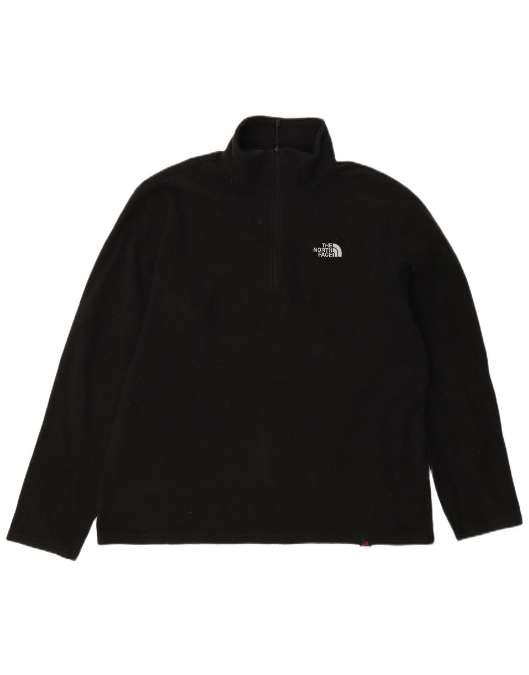 The North Face Pull polaire à col zippé pour homme Noir moyen Polyester