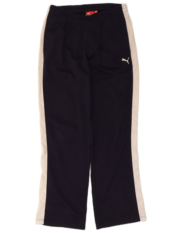Puma Pantalon de Survêtement Homme Large Bleu Marine Colourblock