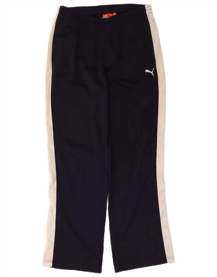 Puma Pantalon de Survêtement Homme Large Bleu Marine Colourblock
