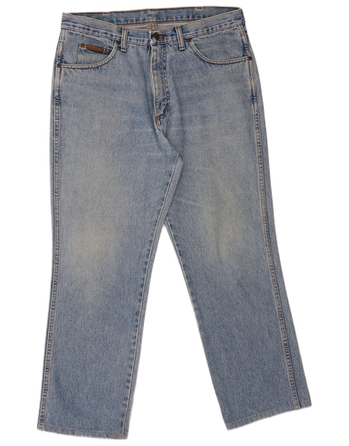 Wrangler Jean Droit Texas Homme W35 L27 Bleu Coton