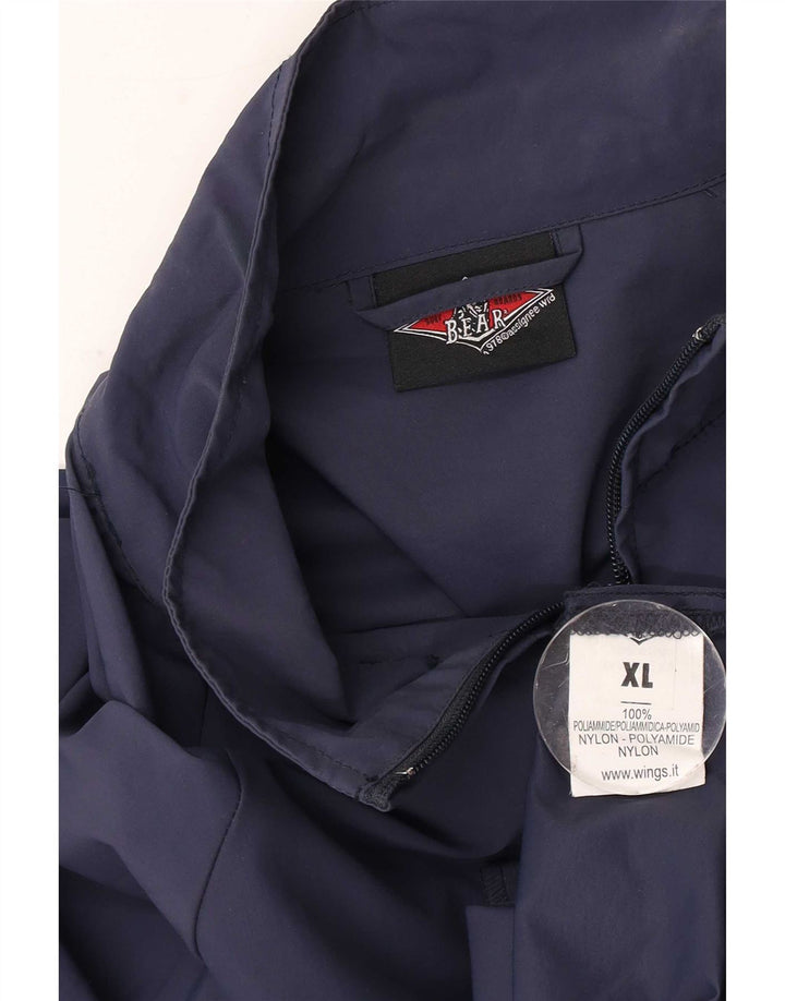 Bear Veste de survêtement pour homme XL Bleu marine Polyamide