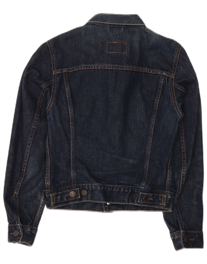 Levi's Veste en Jean Fille 7-8 Ans XS Bleu Marine Coton
