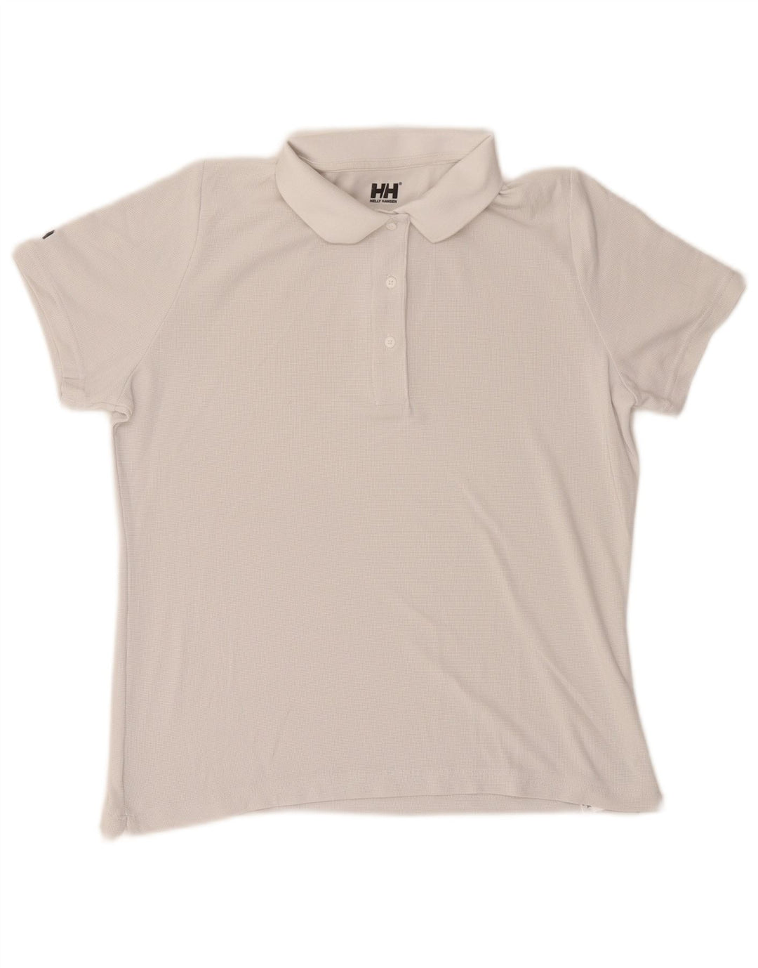 Helly Hansen Polo Regular Femme UK 14 Medium Blanc Polyamide