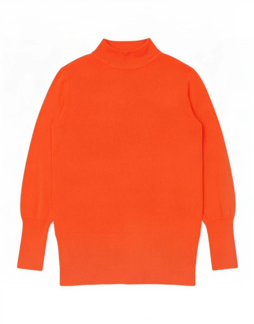 Marks & Spencer Pull col roulé pour femme UK 14 Orange moyen