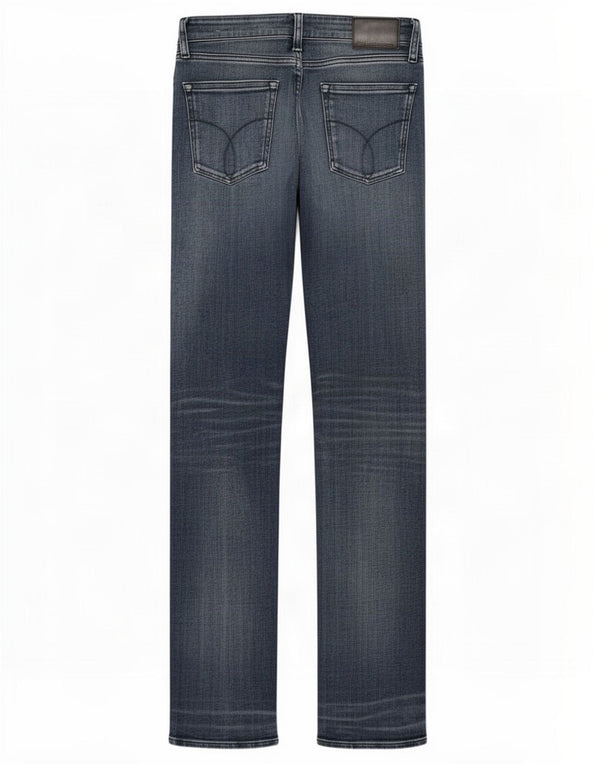 Calvin Klein Mens Straight Jeans W29 L34 Blue Cotton