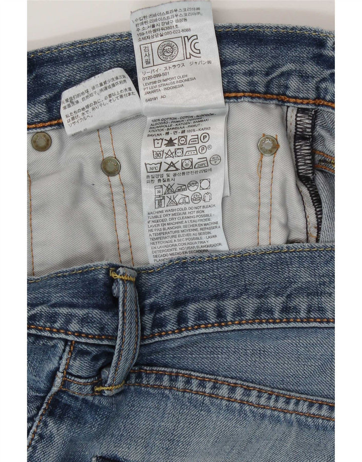 Levi's Jean Droit 508 Femme W32 L34 Bleu Coton