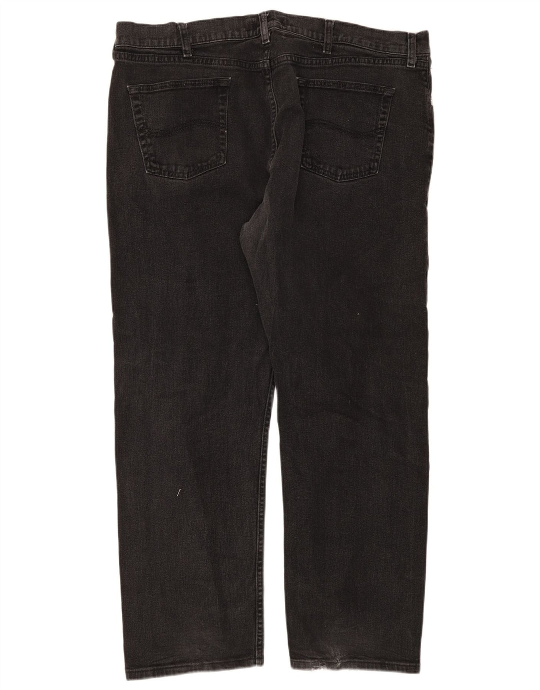 Lee Jean droit coupe droite homme W42 L30 coton noir