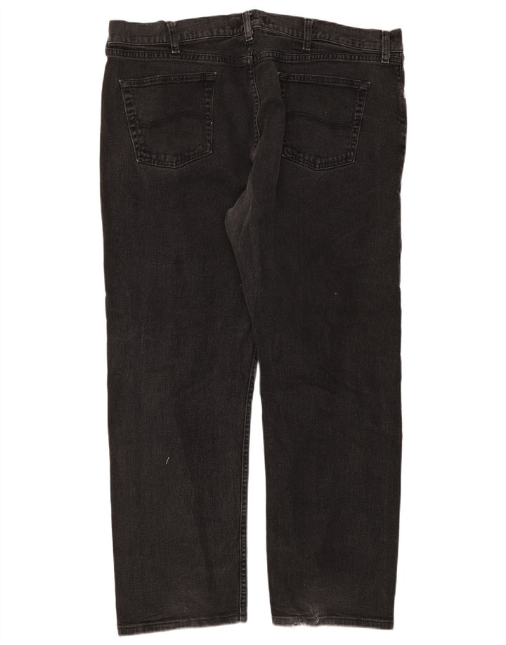 Lee Jean droit coupe droite homme W42 L30 coton noir