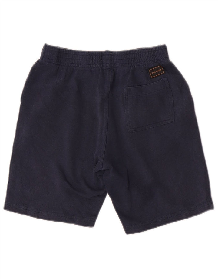 Volcom Short de sport graphique garçon 5-6 ans coton bleu marine