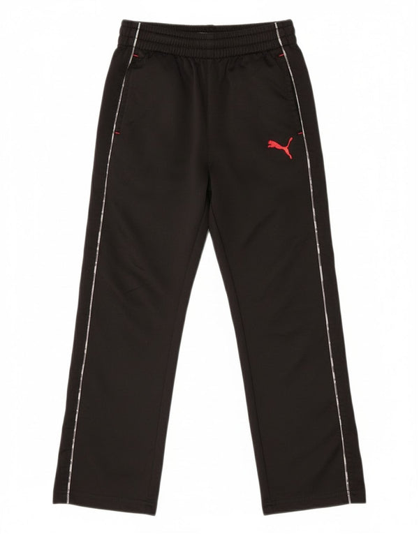 Puma Pantalon de survêtement garçon 5-6 ans Noir Polyester