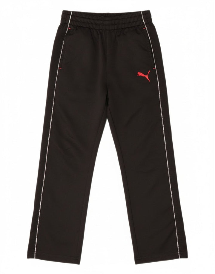 Puma Pantalon de survêtement garçon 5-6 ans Noir Polyester