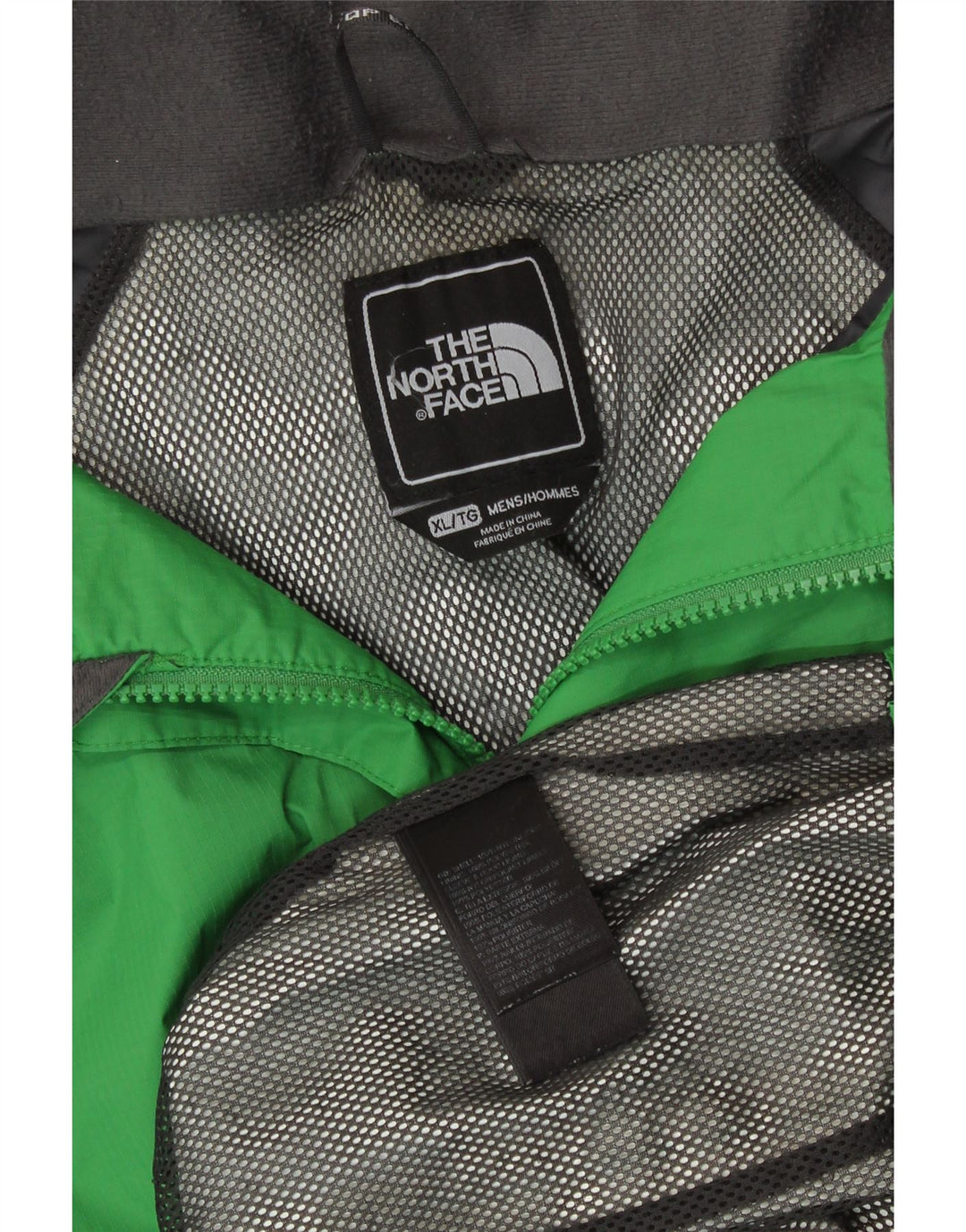 THE NORTH FACE Veste de pluie à capuche pour homme UK 42 XL Nylon vert